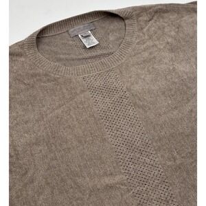 Barefoot Dreams Cozychic Ultra Lite L/XL Nylon Brown‎ Hi Lo Poncho w/ Side Tie